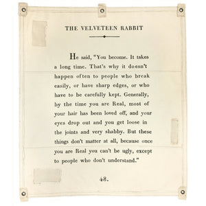 Velveteen Rabbit Cotton Wall Tarp