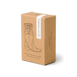 Paddywax Cowboy Boot Match Holder