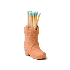 Paddywax Cowboy Boot Match Holder