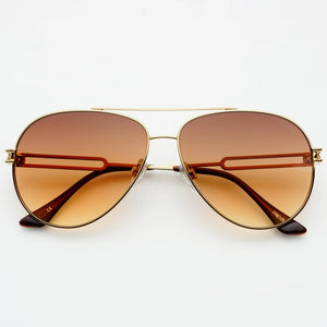 FREYRS Henry Gold Sunglasses