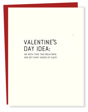 Melatonin Valentine's Card