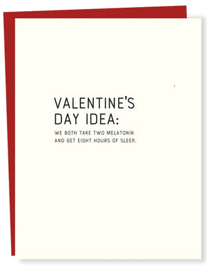 Melatonin Valentine's Card