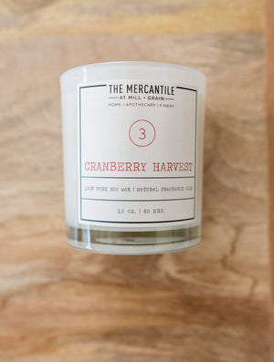 Mercantile Cranberry Harvest Candle