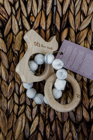 Texas Teething Rattle