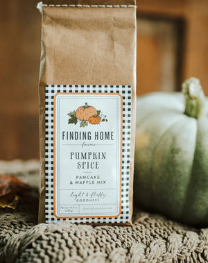 FHF Pumpkin Spice Waffle & Pancake Mix