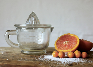 Glass Juice Press & Measurer