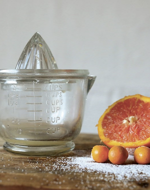 Glass Juice Press & Measurer