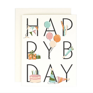 HAPPY BDAY Card