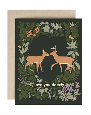 Love You Deerly Card