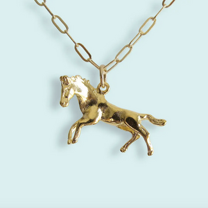 Wild Horses Pendant Necklace