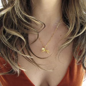 Wild Horses Pendant Necklace