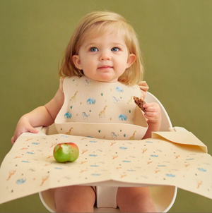 Safari Cream Silicone Placemat