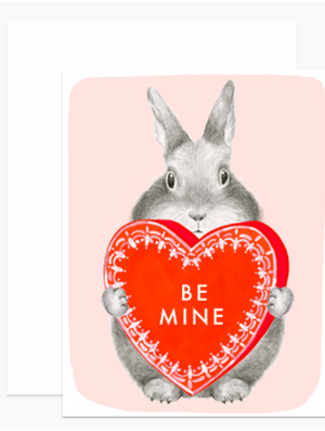 Be Mine Bunny Card