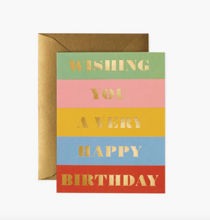 Birthday Wishes Card