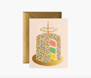 Layer Cake Birthday Card