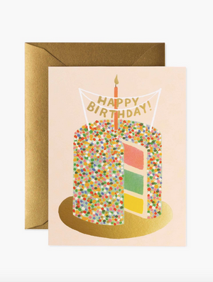 Layer Cake Birthday Card