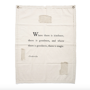 Cinderella Cotton Wall Tarp