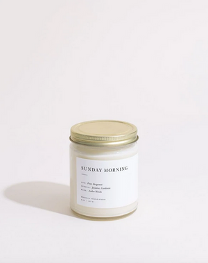 Brooklyn Candle Co. Sunday Morning Jar Candle