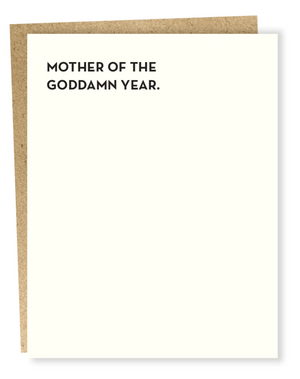 Mother of the Year Card | Mother's Day