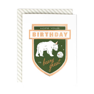 Beary Great Birthday Great Card