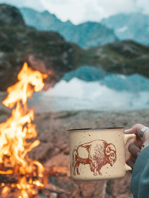 Bison Campfire Grand Mug
