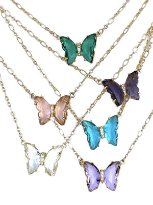 Butterfly Flighty Necklace