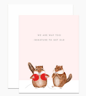 Too Immature to Get Old Card