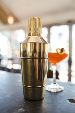 Brass Cocktail Shaker