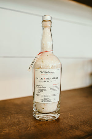 US Apothecary Milk + Oatmeal Bath Soak