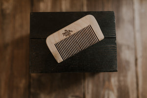 Wooden Beard Comb