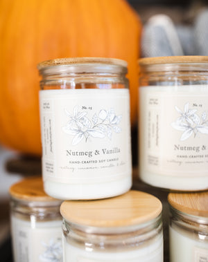 FHF Nutmeg + Vanilla Candle