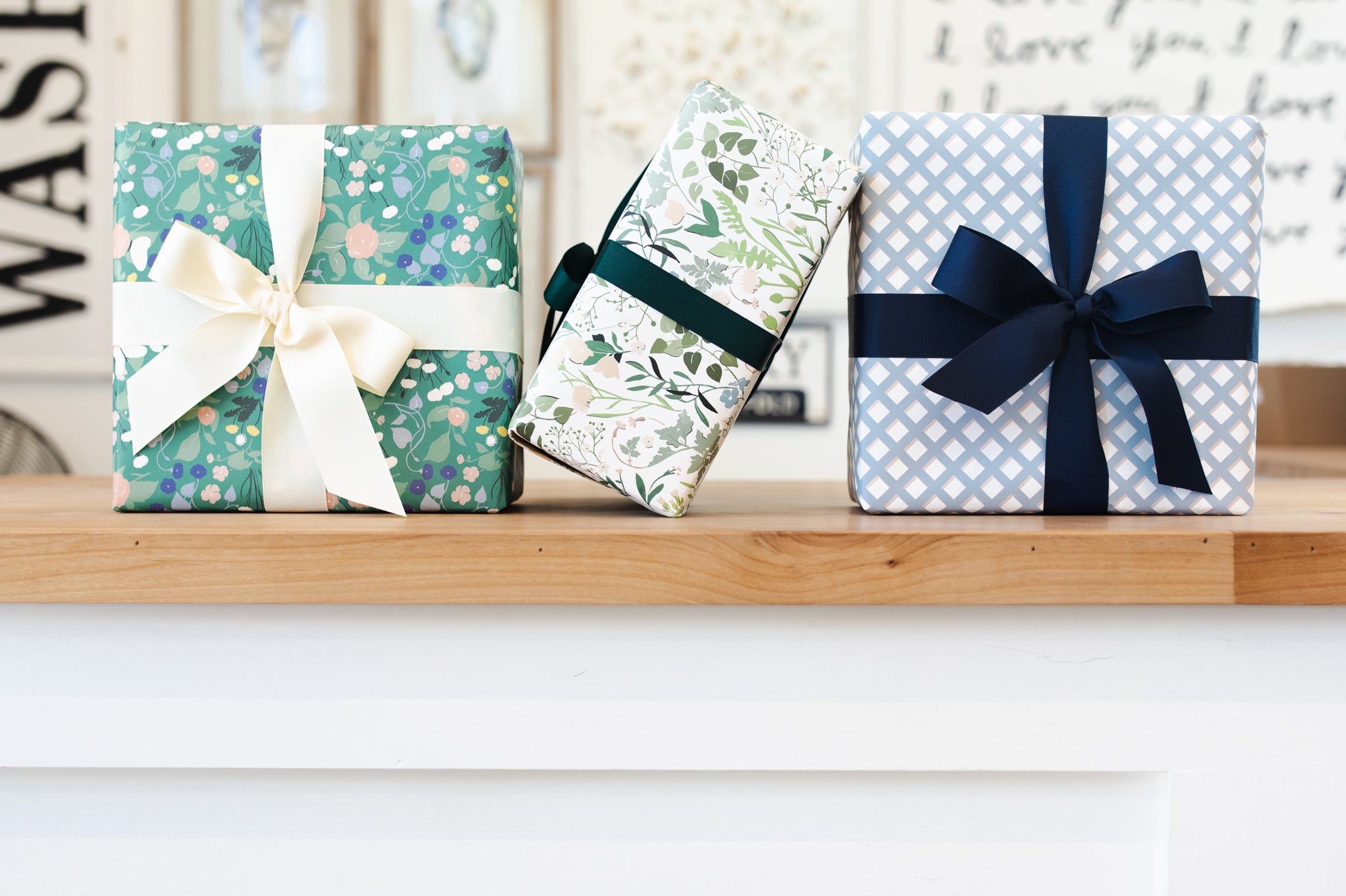Black Kraft Paper Gift Wrapping – Earth's Nectar