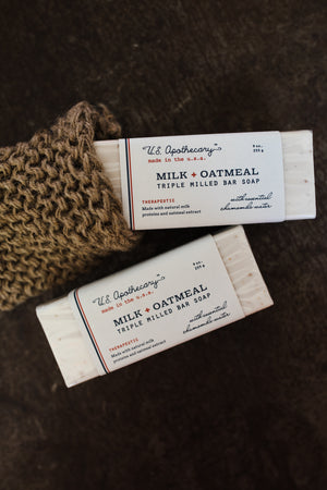 US Apothecary Triple Milled Bar Soap