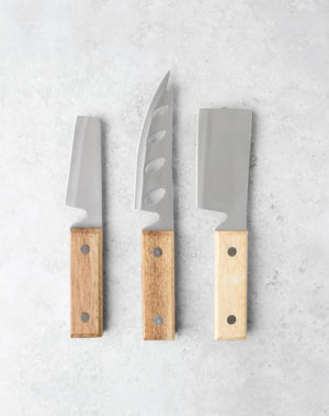 Rustic Cheese Knife Set