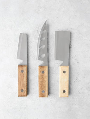 Rustic Cheese Knife Set